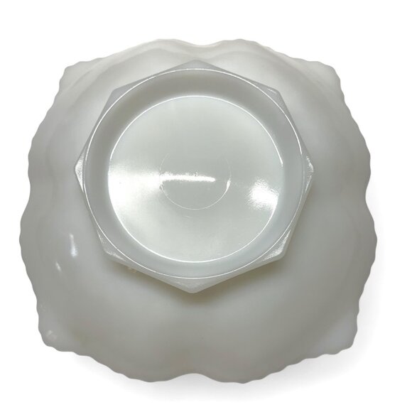 Mid-Century Milk Glass Grape Pattern 10″ Plate – Indiana Glass ‘Harvest Grape - Picture 6 of 8